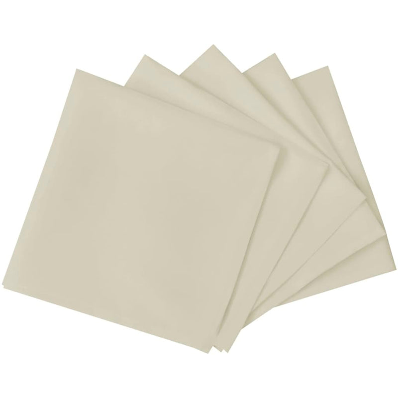 Dinner Napkins 50 pcs Cream 50x50 cm