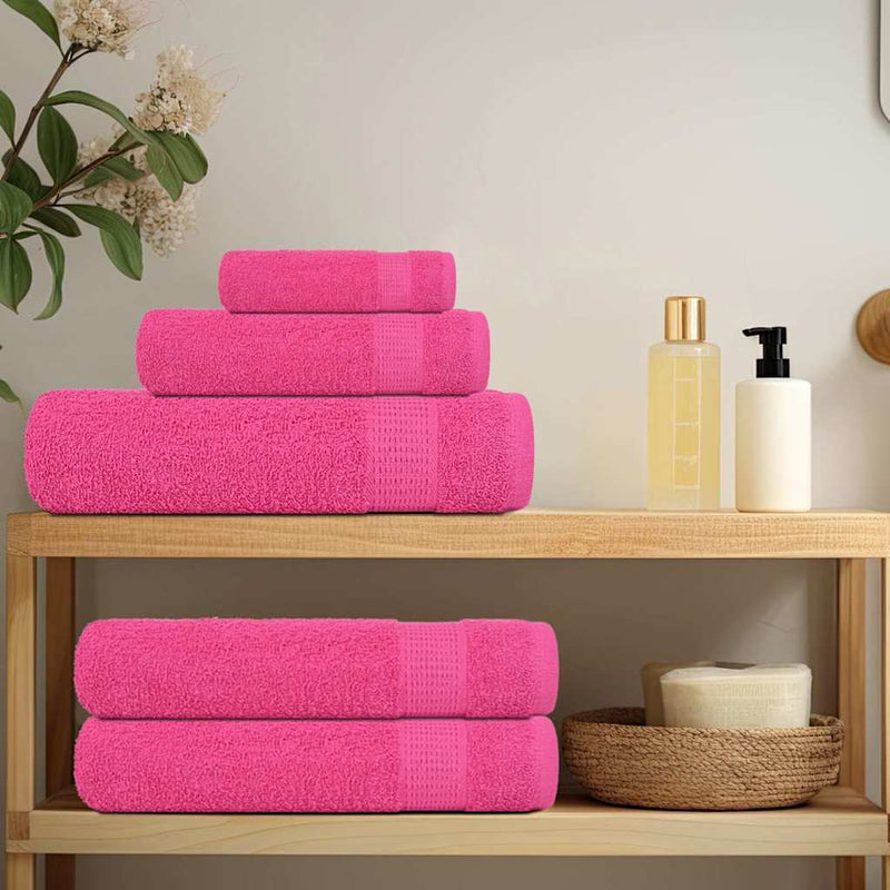 Soap Towels 4 pcs Pink 30x30 cm 360 gsm 100% Cotton