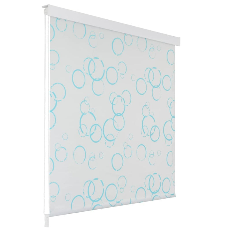 Shower Roller Blind 80x240 cm Bubble