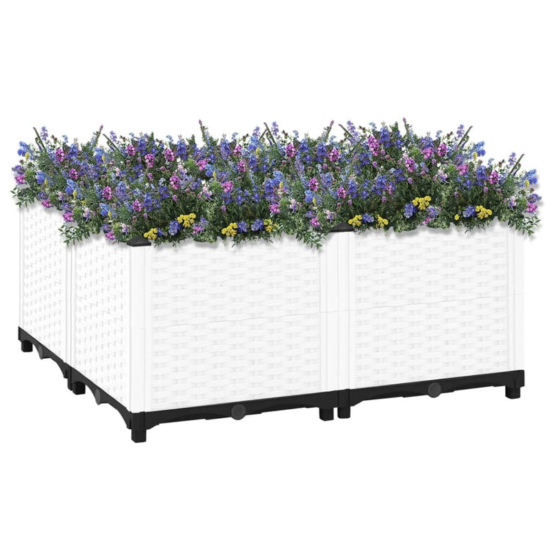 Raised Bed 80x80x38 cm Polypropylene