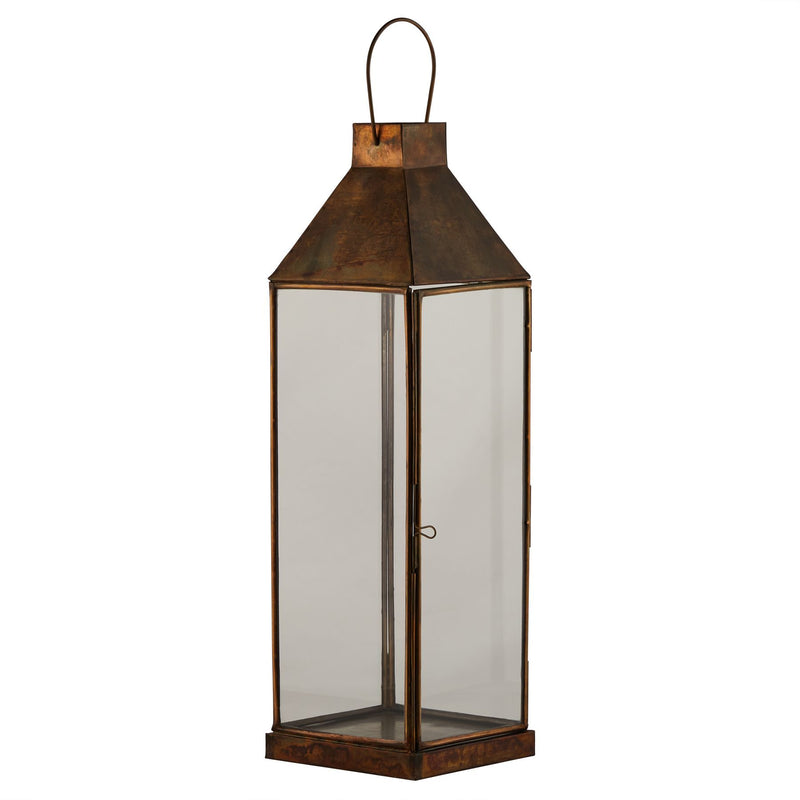 Burnished Brass Medium Lantern