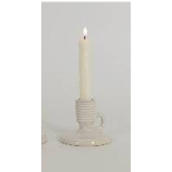 Ceramic Taper Candle Holder With Handle