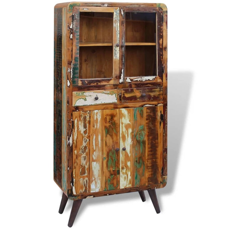 vidaXL Cupboard Solid Reclaimed Wood 90x40x190 cm