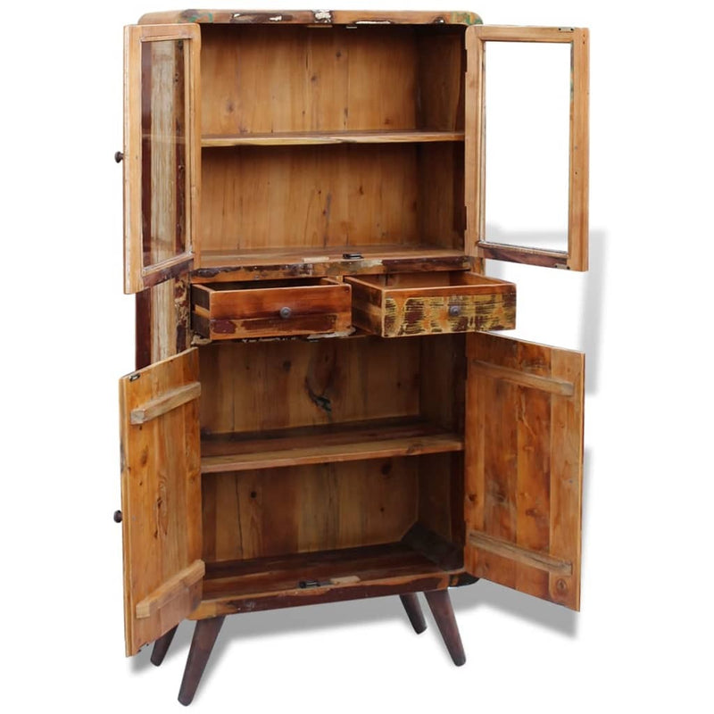 vidaXL Cupboard Solid Reclaimed Wood 90x40x190 cm