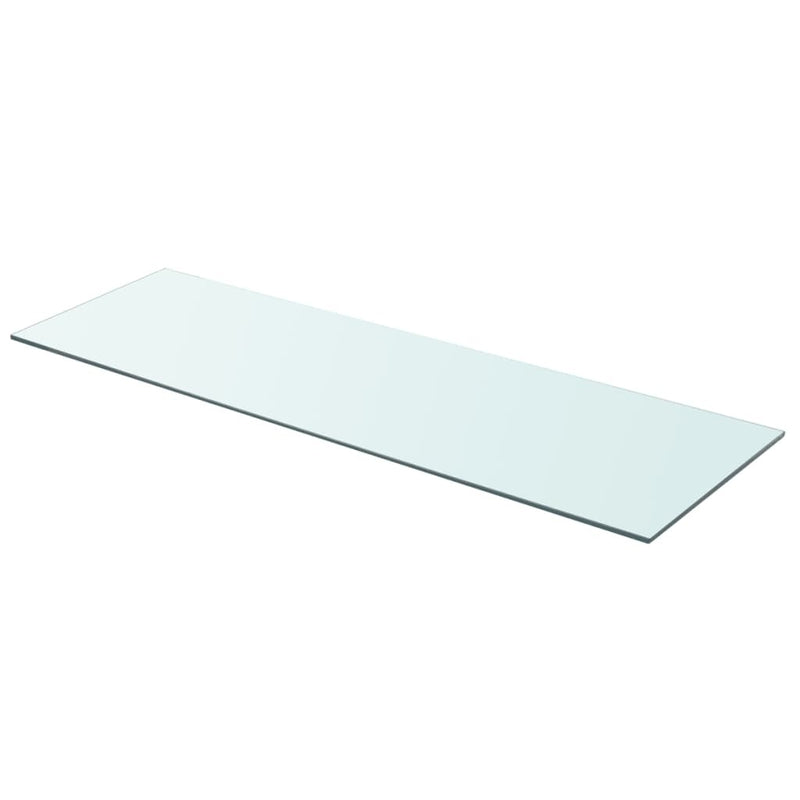 Shelf Panel Glass Clear 90x30 cm