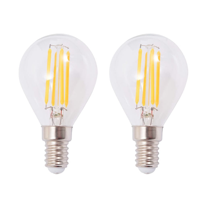 Ceiling Lamp with 2 LED Filament Bulbs 8 W