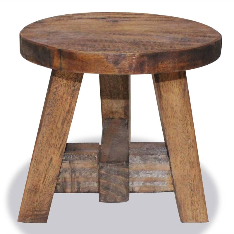 Stool Solid Mahogany Wood