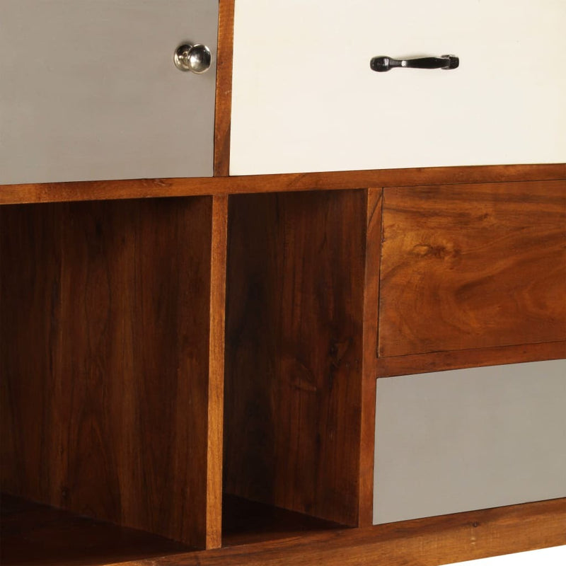 Sideboard 115x35x86 cm Solid Acacia Wood