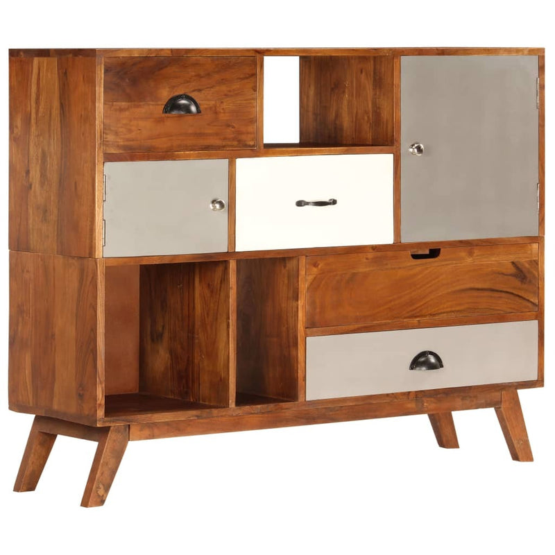 Sideboard 115x35x86 cm Solid Acacia Wood