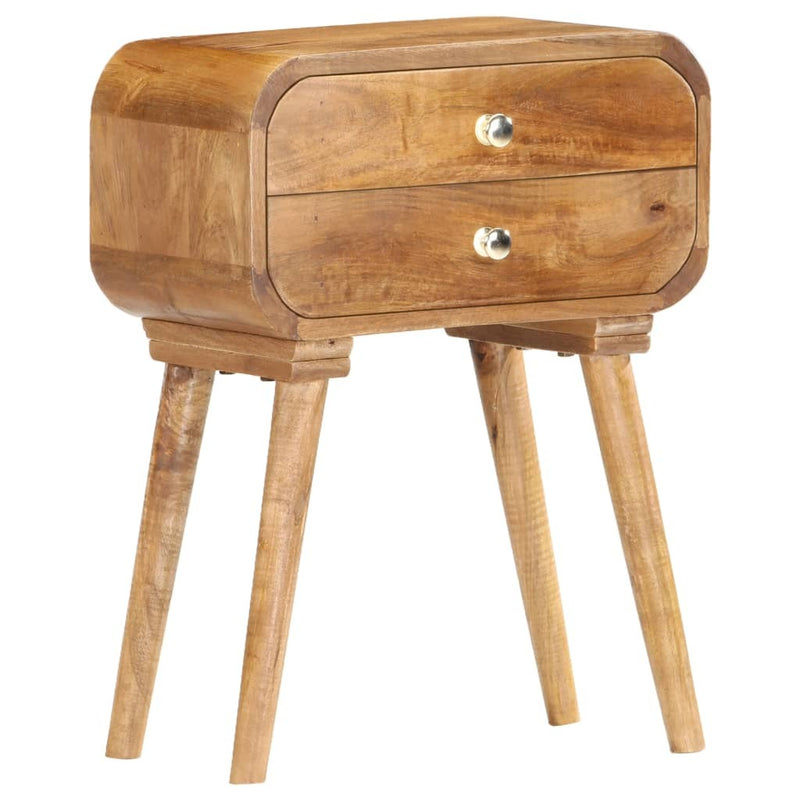 Bedside Cabinet 43x30x58 cm Solid Mango Wood