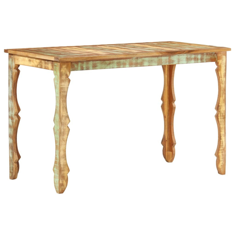 Dining Table 120x60x76 cm Solid Reclaimed Wood