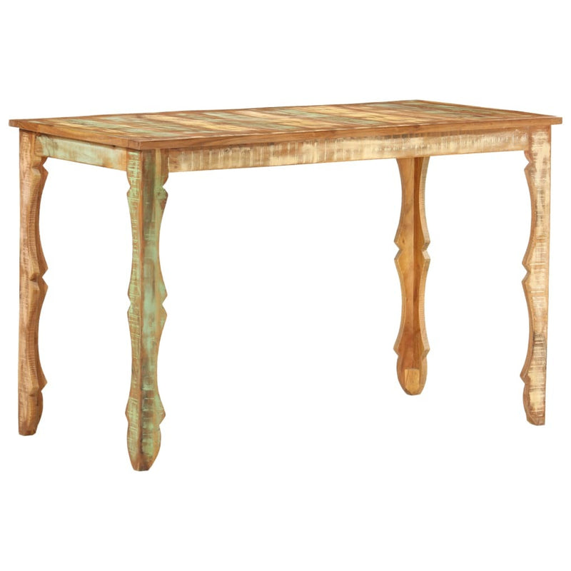 Dining Table 120x60x76 cm Solid Reclaimed Wood