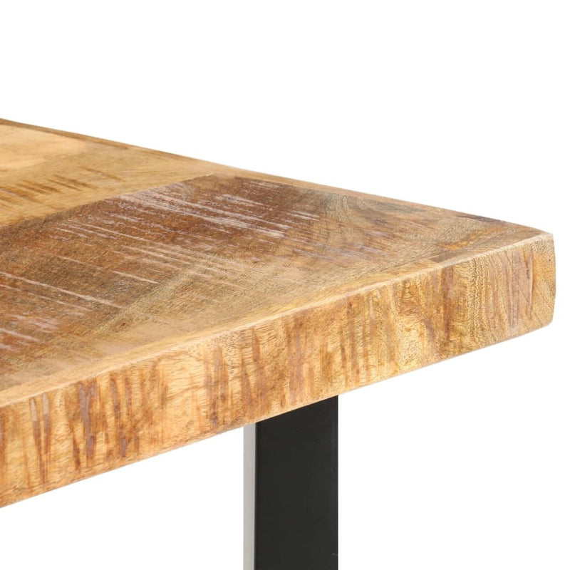 Bar Table 120x58x107 cm Rough Mango Wood