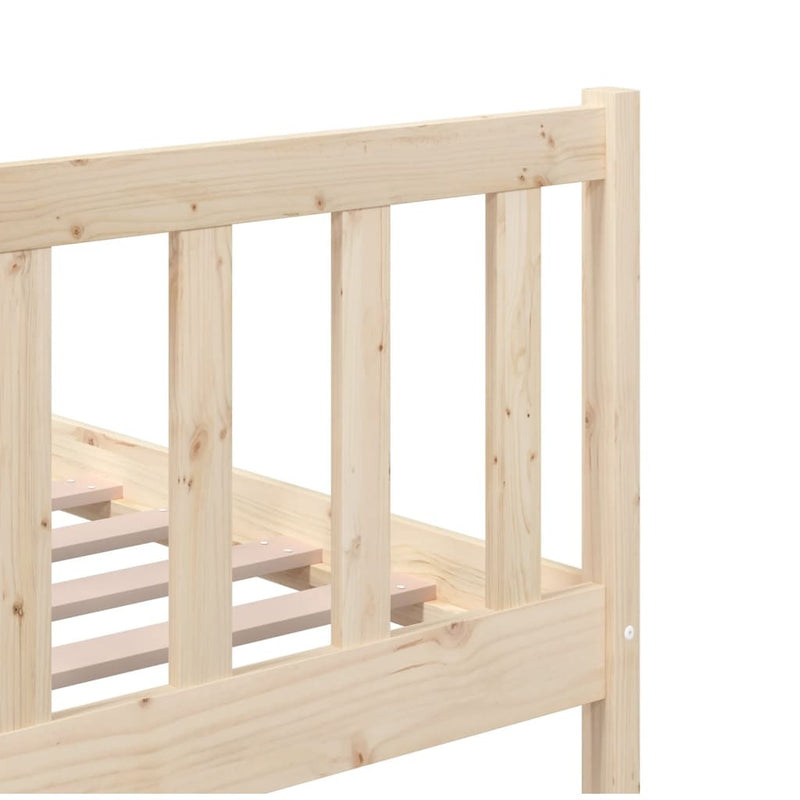 Bed Frame without Mattress Super King Solid Wood