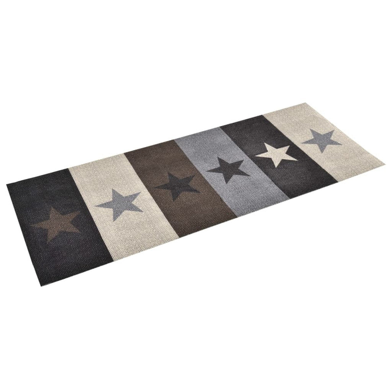 Kitchen Carpet Washable Stars 60x180 cm