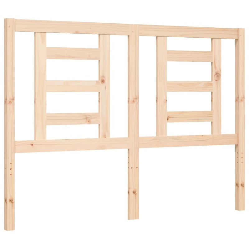 Bed Frame without Mattress 120x200 cm Solid Wood Pine