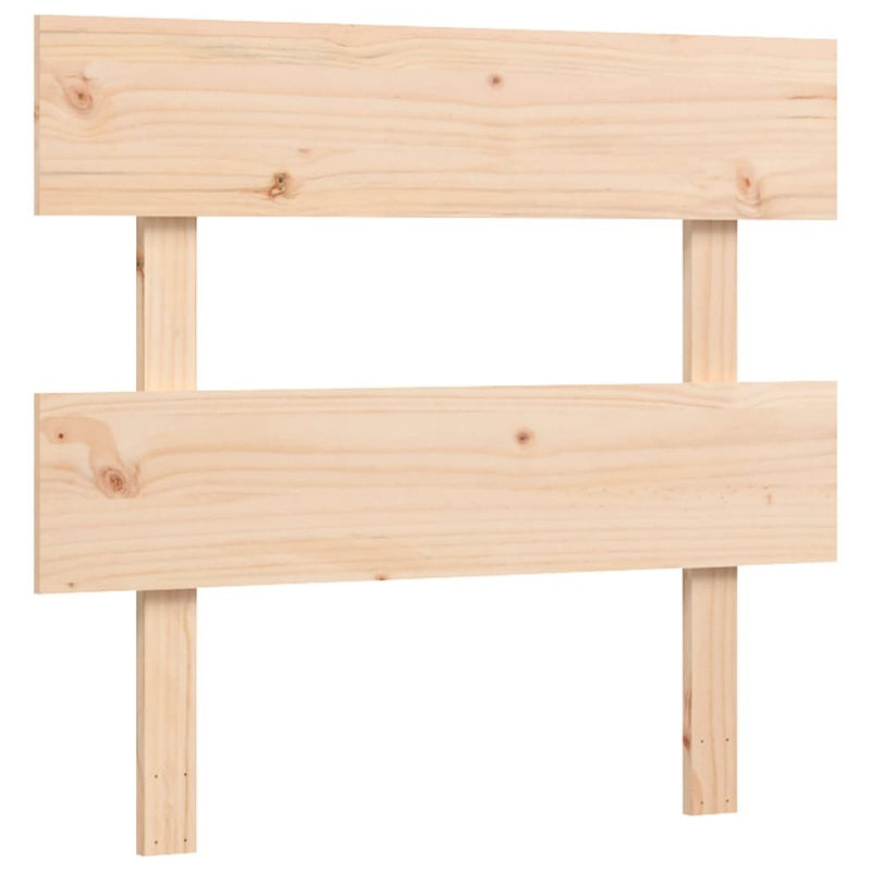 Bed Frame without Mattress 90x200 cm Solid Wood Pine