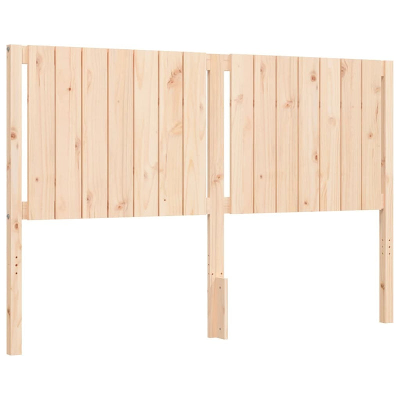 Bed Frame without Mattress 160x200 cm Solid Wood