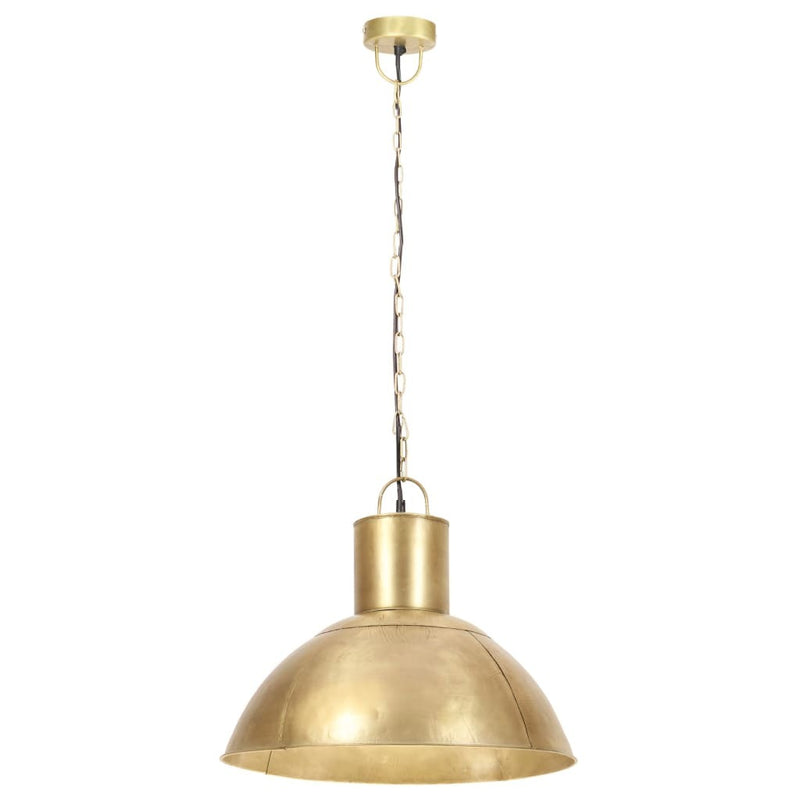 Hanging Lamp 25 W Brass Round 48 cm E27