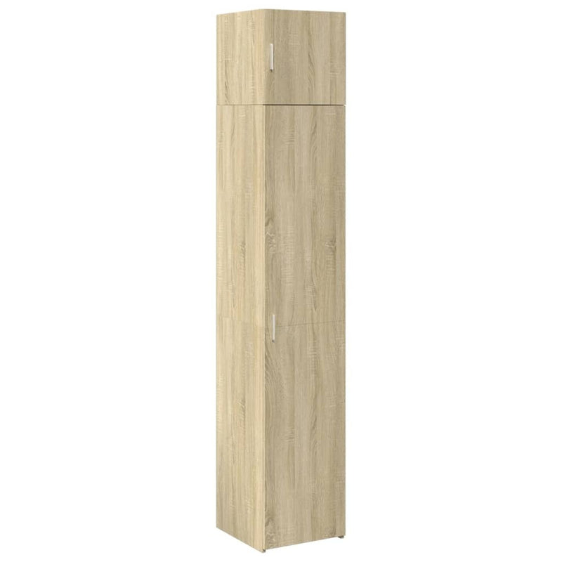 Slim Storage Cabinet Sonoma Oak 40x42.5x225 cm Engineered Wood