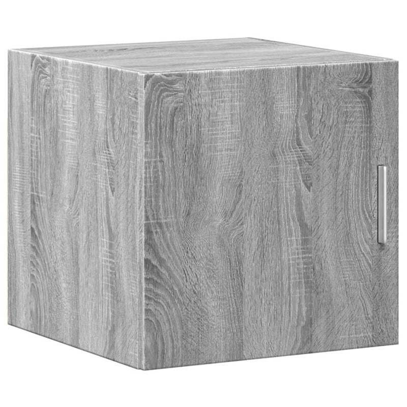 Slim Storage Cabinet Grey Sonoma 40x42.5x225 cm Engineered Wood