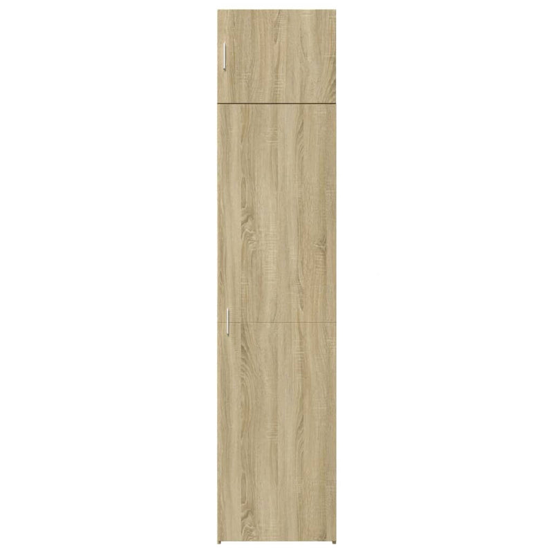 Slim Storage Cabinet Sonoma Oak 50x42.5x225 cm Engineered Wood