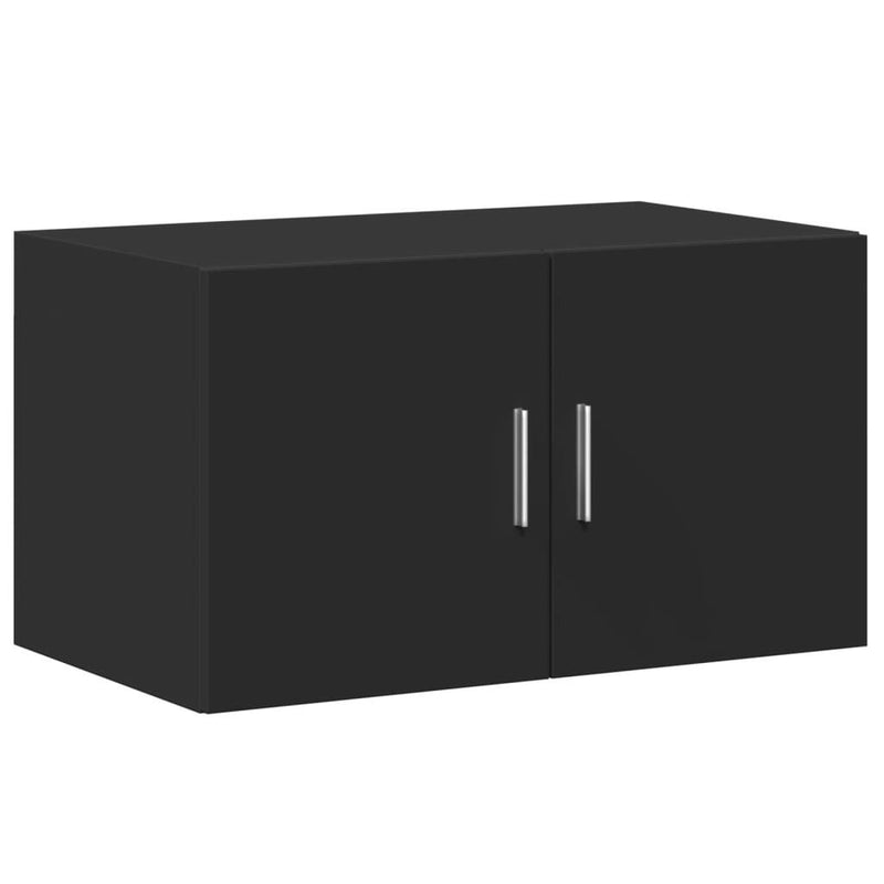 Storage Cabinet Black 70x42.5x225 cm Engineered Wood