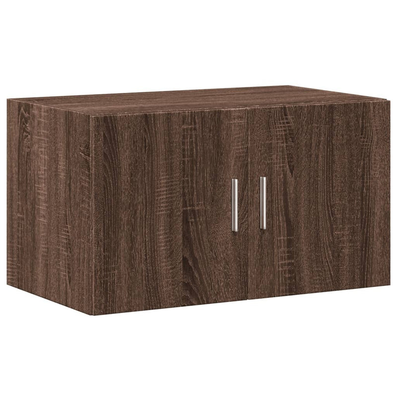 Storage Cabinet Brown Oak 70x42.5x225 cm Engineered Wood