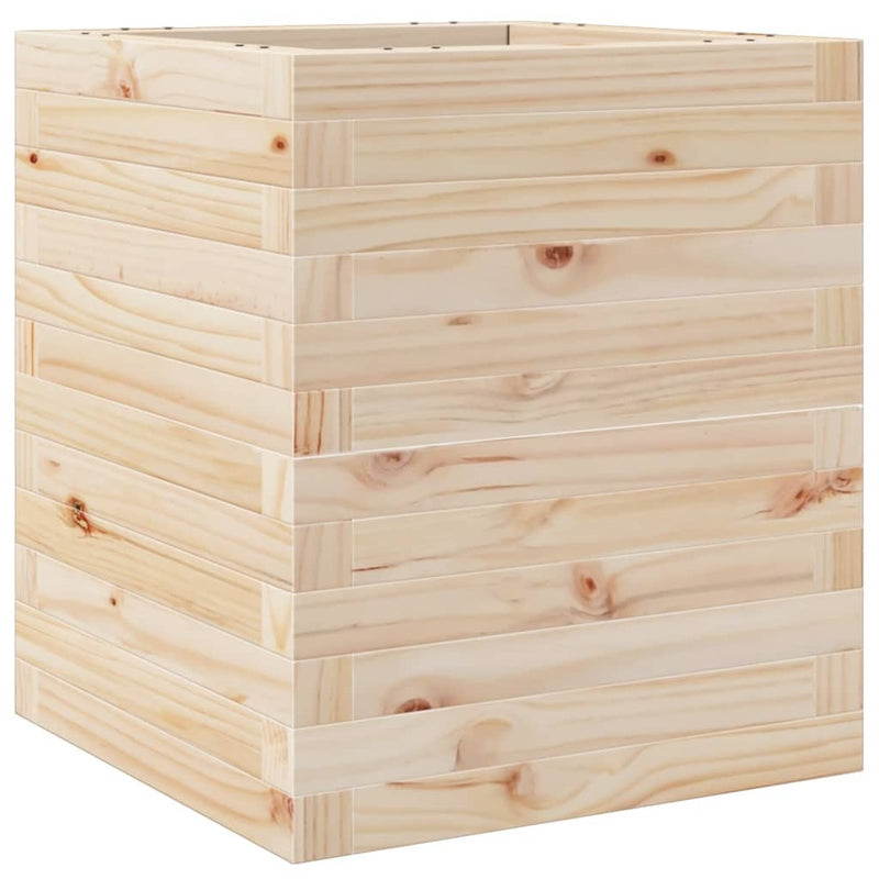 Garden Planter 40x40x46 cm Solid Wood Pine