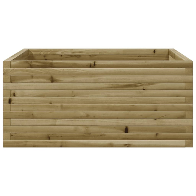 Garden Planter 100x100x46 cm Impregnated Wood Pine