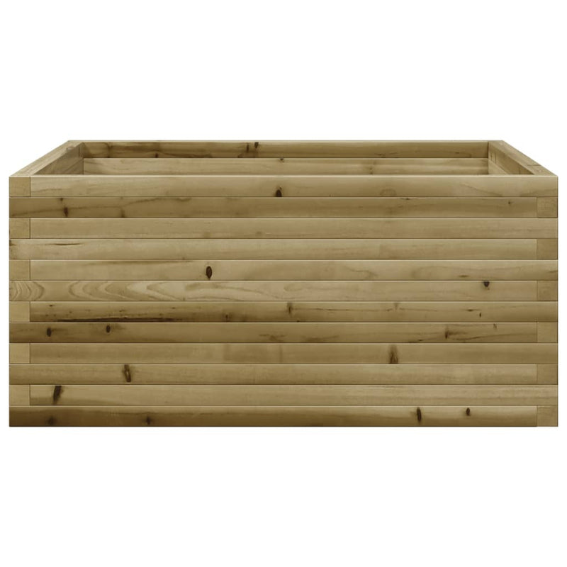 Garden Planter 100x100x46 cm Impregnated Wood Pine