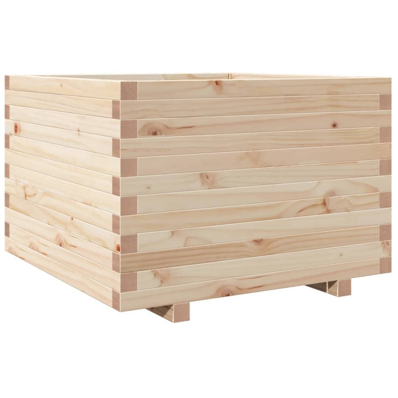 Garden Planter 70x70x49.5 cm Solid Wood Pine