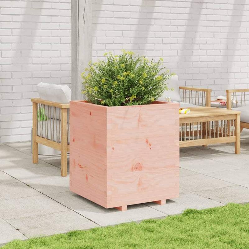 Garden Planter 60x60x72.5 cm Solid Wood Douglas