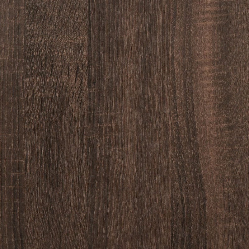 Highboard Brown Oak 79.5x35.5x137.5 cm Engineered wood