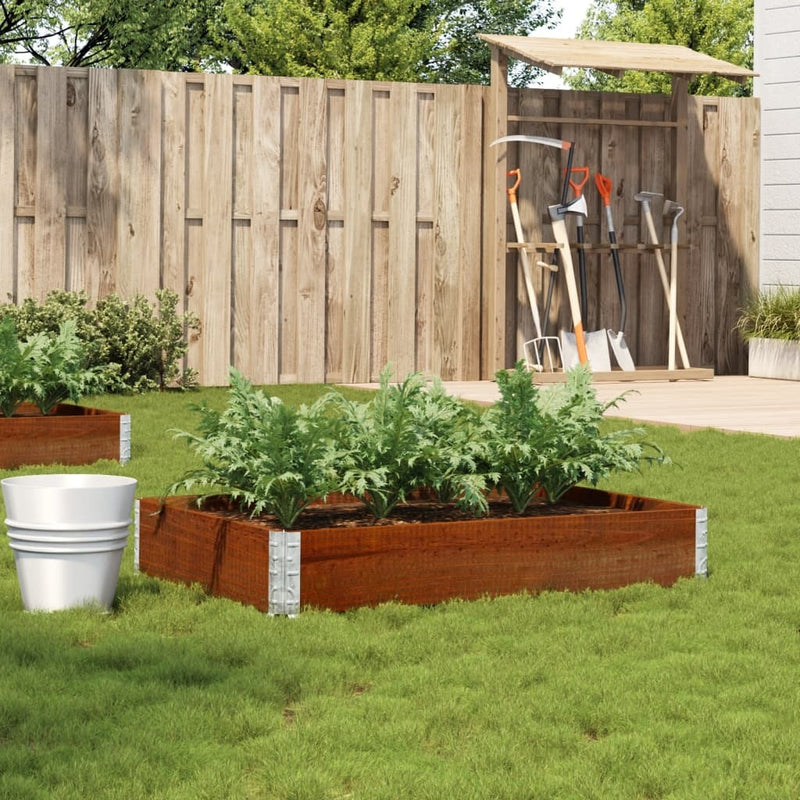 Garden Planter Brown 120x80 cm Solid Wood Pine