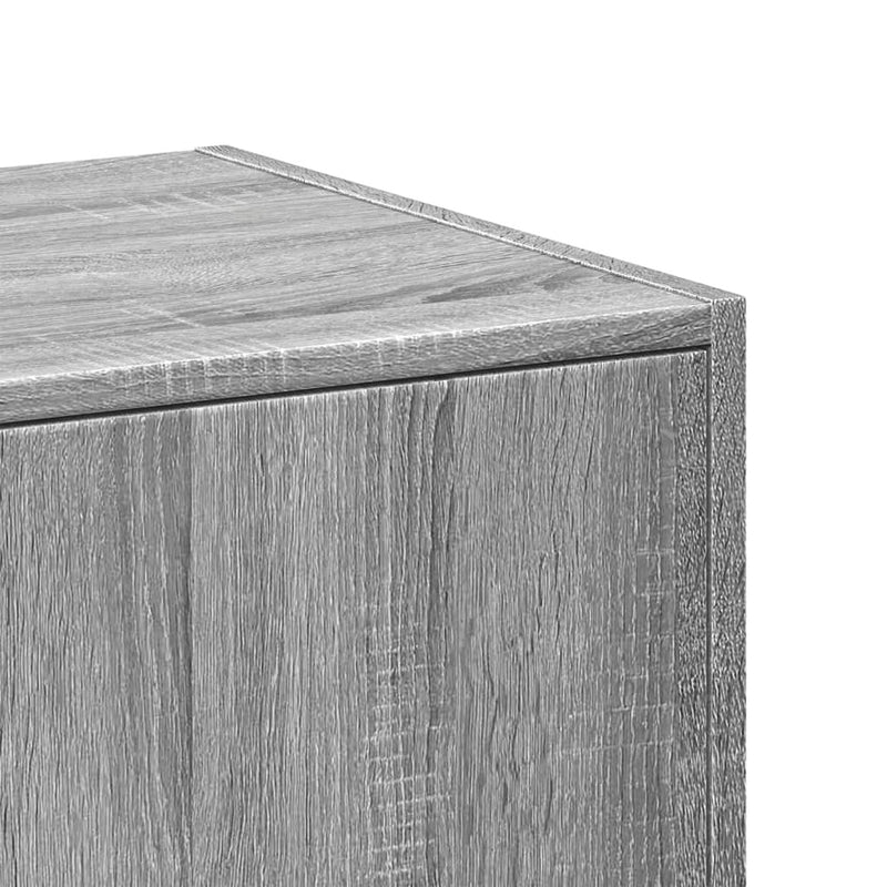 Apothecary Cabinet?Grey Sonoma 30x41x174.5 cm Engineered Wood