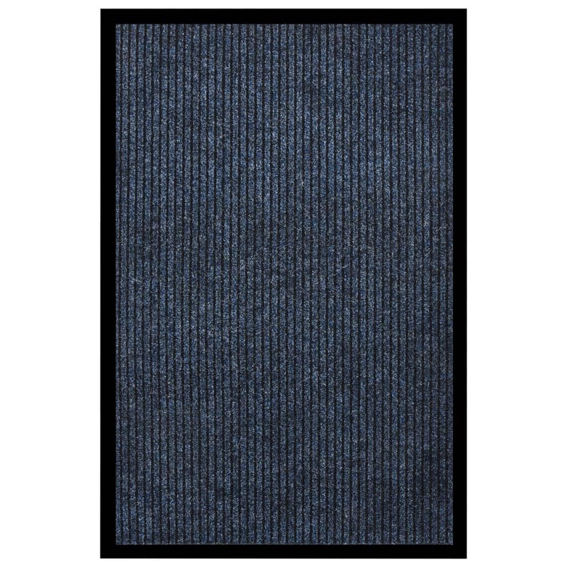 Doormat Striped Blue 80x120 cm