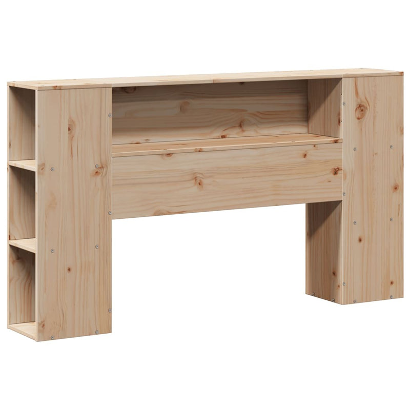 Bed Frame without Mattress 135x190 cm Double Solid Wood Pine