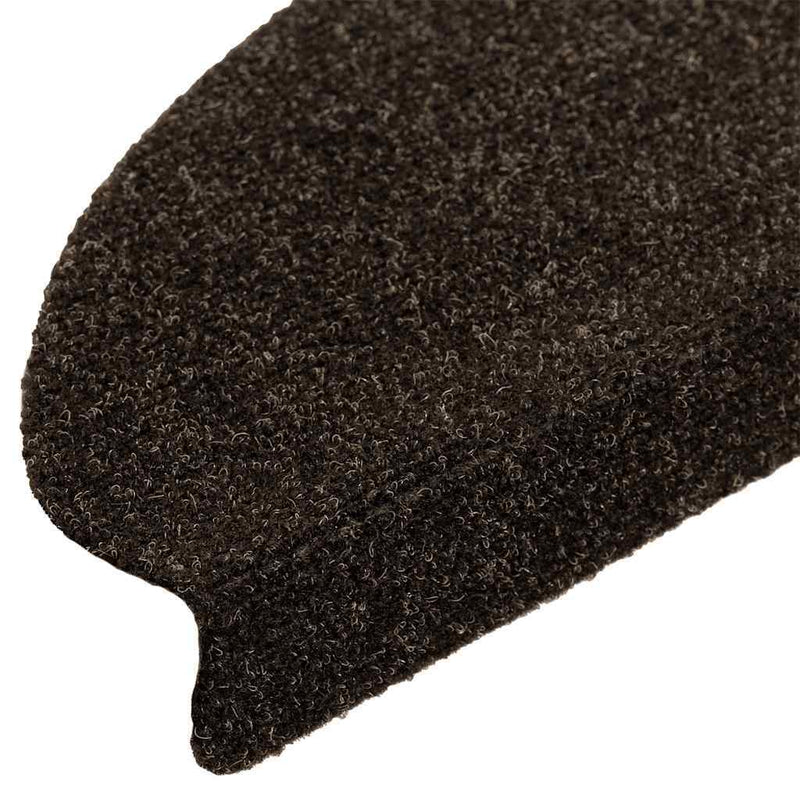 Stair Mats Self-adhesive 20 pcs Dark Brown 65x21x4 cm