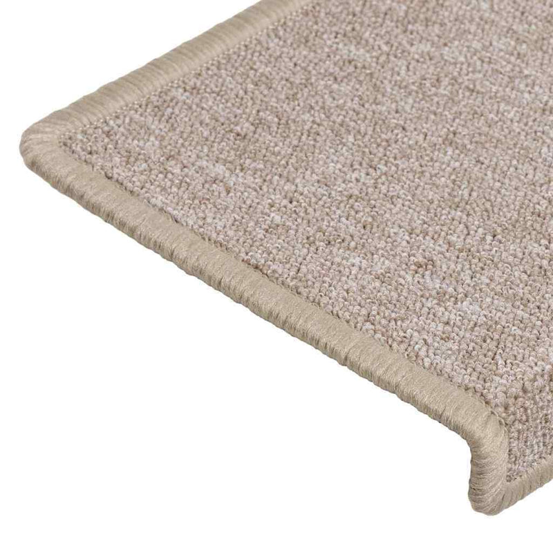 Stair Mats 30 pcs 65x21x4 cm Taupe