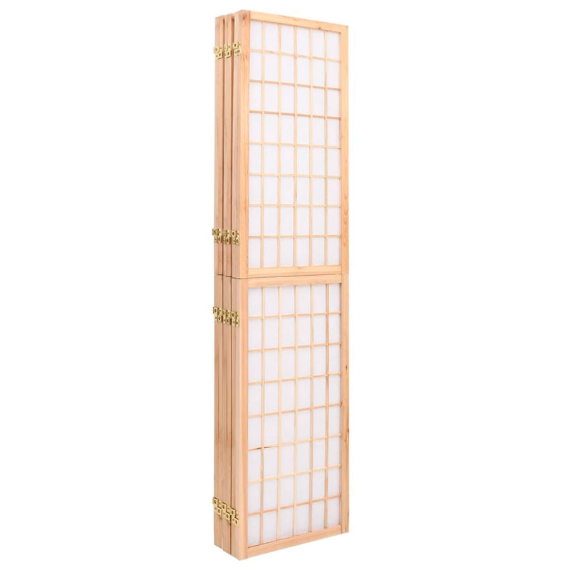 Folding 6-Panel Room Divider Japanese Style 240x170 cm