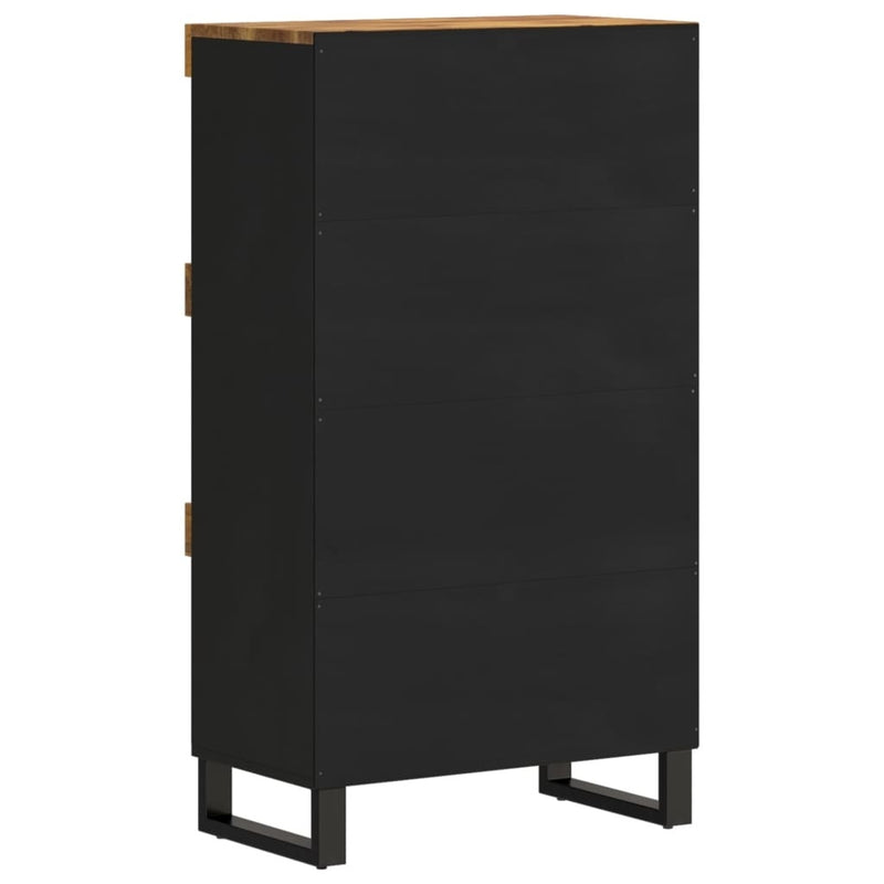 Side Cabinet 60x33x107 cm Solid Wood Mango