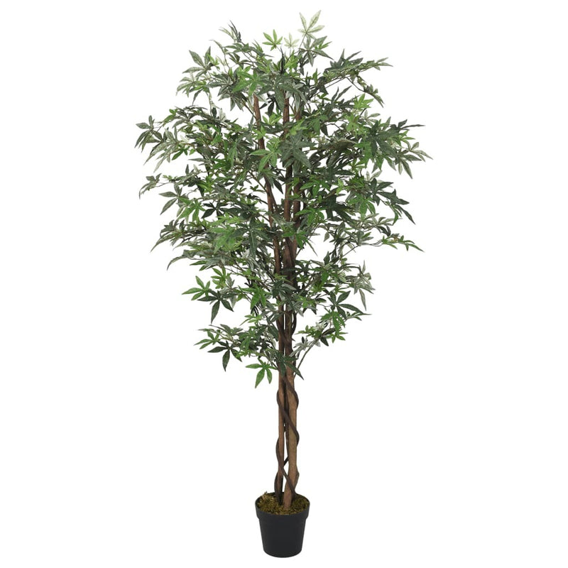 Artificial Maple Tree 336 Leaves 120 cm Green