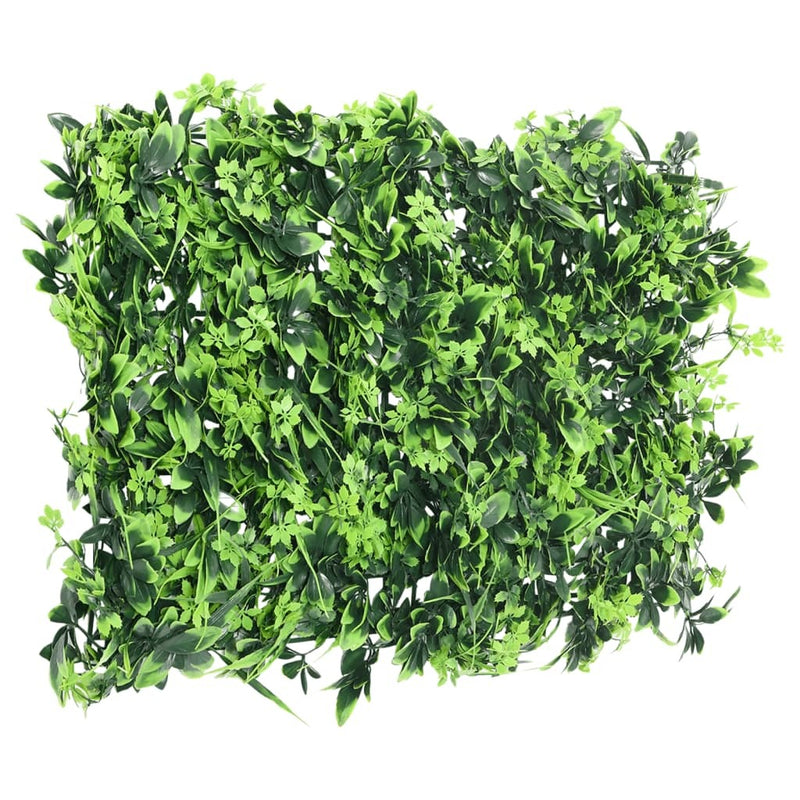 ? Artificial Leaf Fence?24 pcs Green 40x60 cm