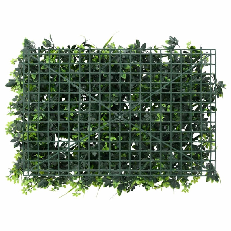 ? Artificial Leaf Fence?24 pcs Green 40x60 cm