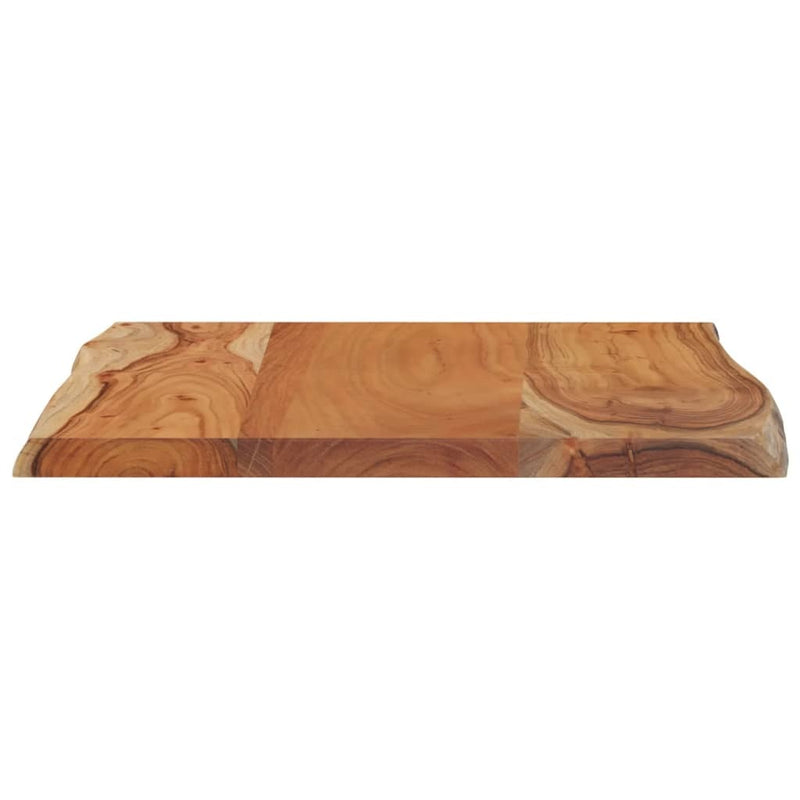 Table Top 70x60x2.5 cm Rectangular?Solid Wood Acacia Live Edge