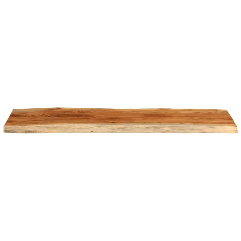 Table Top 110x40x3.8 cm Rectangular?Solid Wood Acacia Live Edge