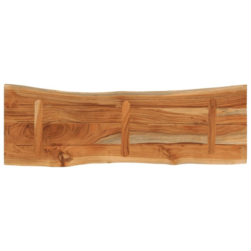 Table Top 110x40x3.8 cm Rectangular?Solid Wood Acacia Live Edge