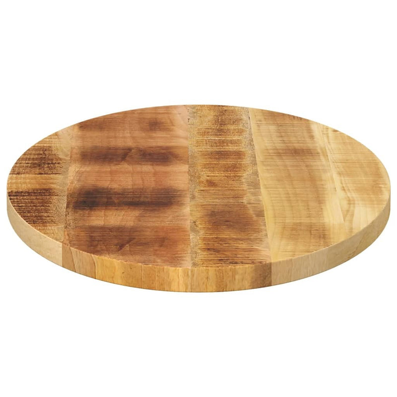 Table Top 100x40x2.5 cm Oval Solid Wood Mango