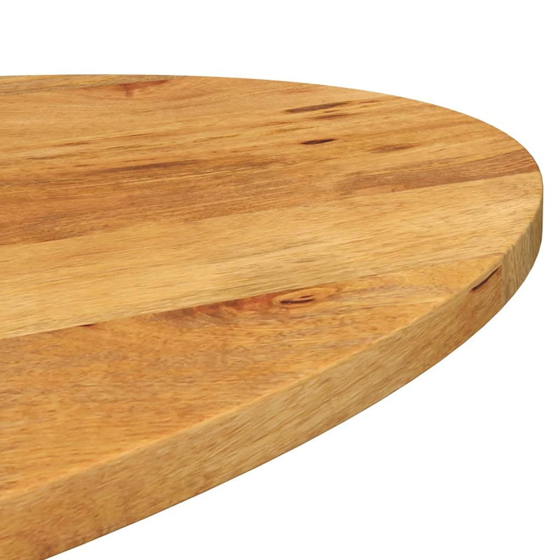 Table Top 110x40x3.8 cm Oval Solid Wood Mango